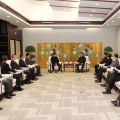 江蘇省委常委、蘇州市委書記許昆林會見建為歷保董事長郭偉民一行